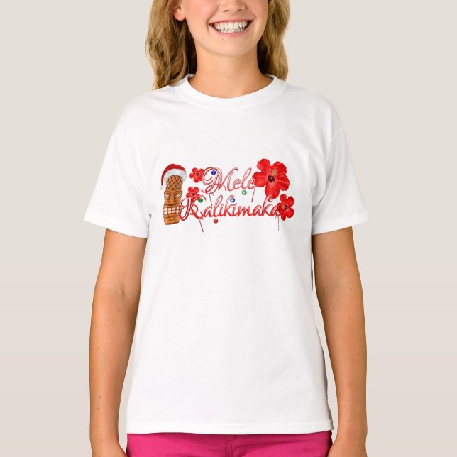 Camiseta Mele Kalikimaka Tiki (Anverso)