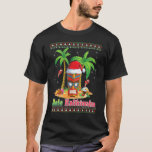 Camiseta Mele Kalikimaka Tribu Tiki Santa Hawaii Christma<br><div class="desc">Mele Kalikimaka Tribu Tiki Navidades Santa Hawai Luces.</div>
