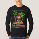 Camiseta Mele Kalikimaka Tribu Tiki Santa Hawaii Christma<br><div class="desc">Mele Kalikimaka Tribu Tiki Navidades Santa Hawaii Luces</div>