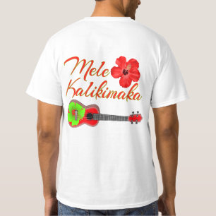 Camiseta Mele Kalikimaka Ukulele