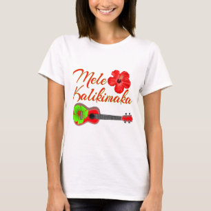 Camiseta Mele Kalikimaka Ukulele