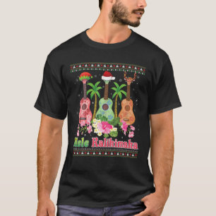 Camiseta Mele Kalikimaka Ukulele Guitar Mery Navidades Swea