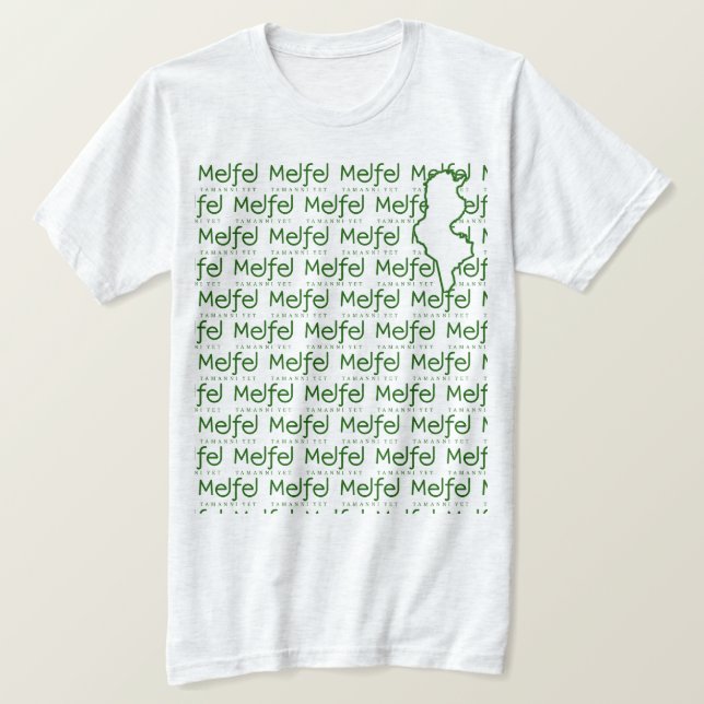 CAMISETA MELFEL (Anverso del diseño)