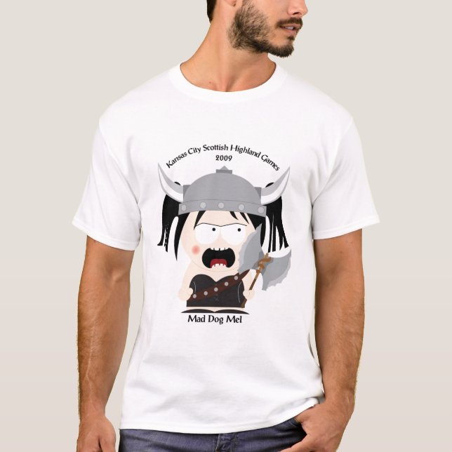 Camiseta Melios enojados del perro (Anverso)