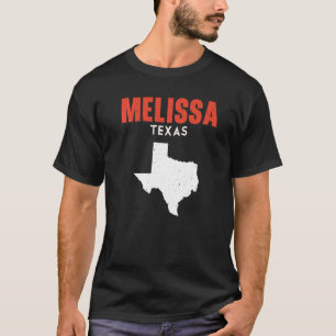 Camiseta Melissa Texas USA State America Travel Texas