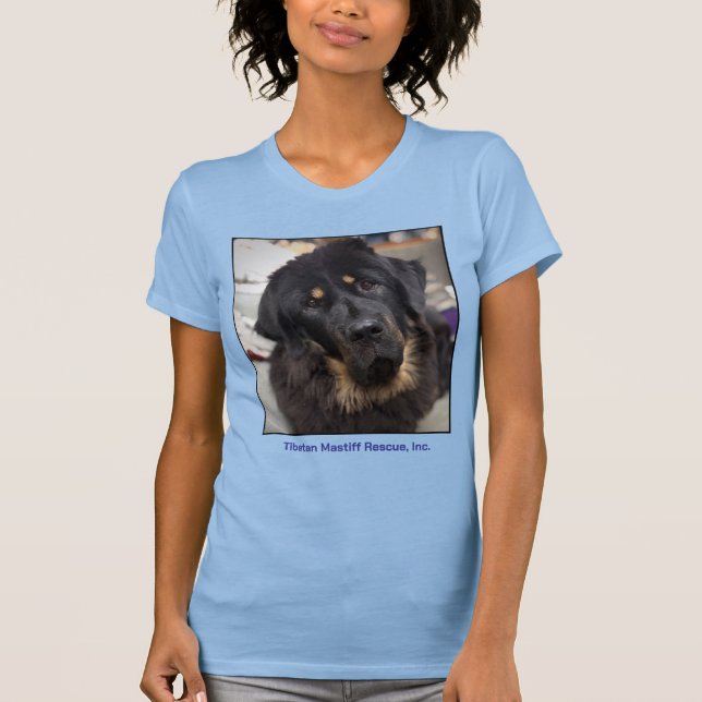Camiseta Melissa Tibetan Mastiff Head shot T-Shirt (Anverso)