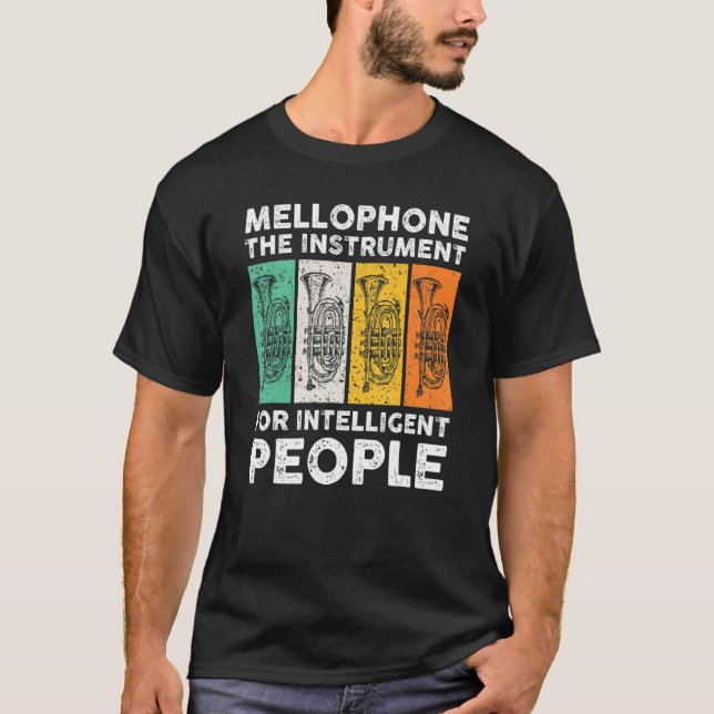 Camiseta Mellophone The Instrument For Intelligent People M (Anverso)