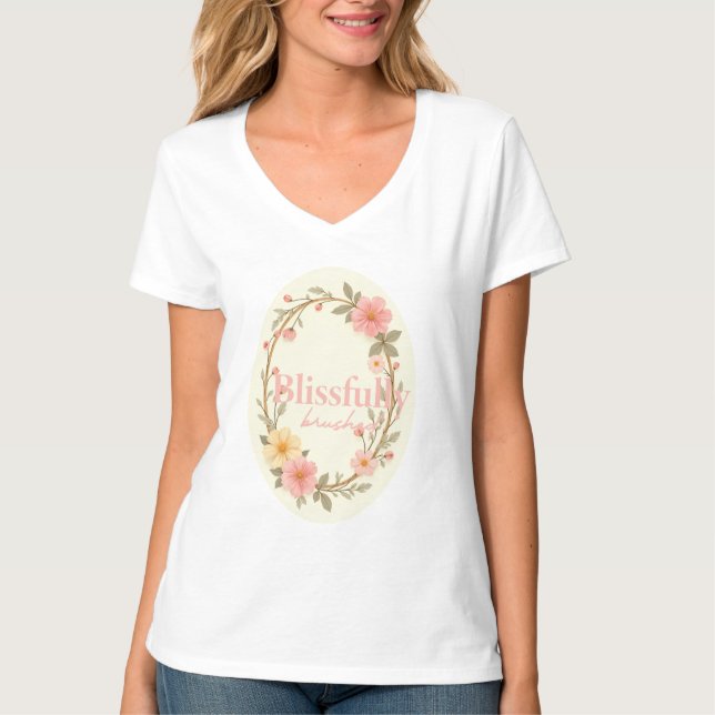 Camiseta Mellow Blooms (Anverso)