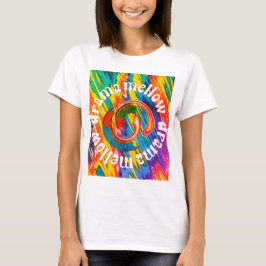 Camiseta Mellow Drama de té femenino