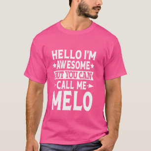 Camiseta Melo Apellidos Llámame Melo Familia