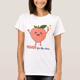 Camiseta Melocotón para las estrellas