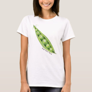 Camiseta Melocotón verde dulce en un bacalao