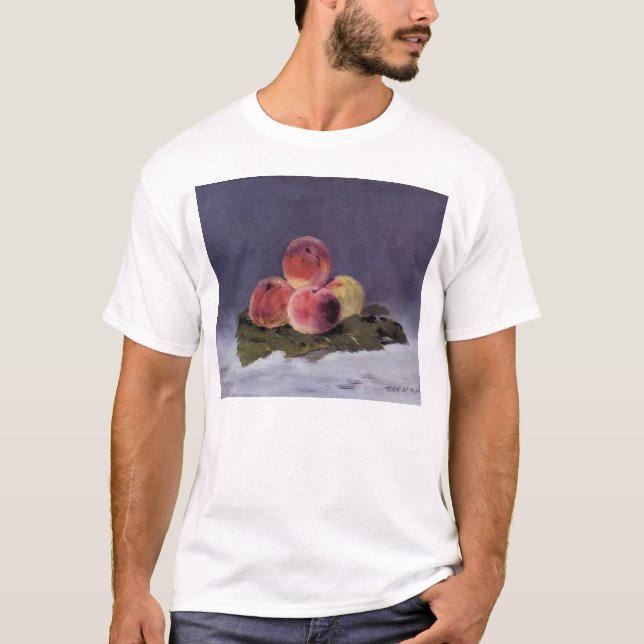 Camiseta Melocotones de Eduardo Manet- (Anverso)