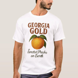 Camiseta Melocotones de oro de Georgia