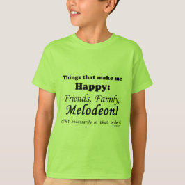 Camiseta Melodeon me hace feliz