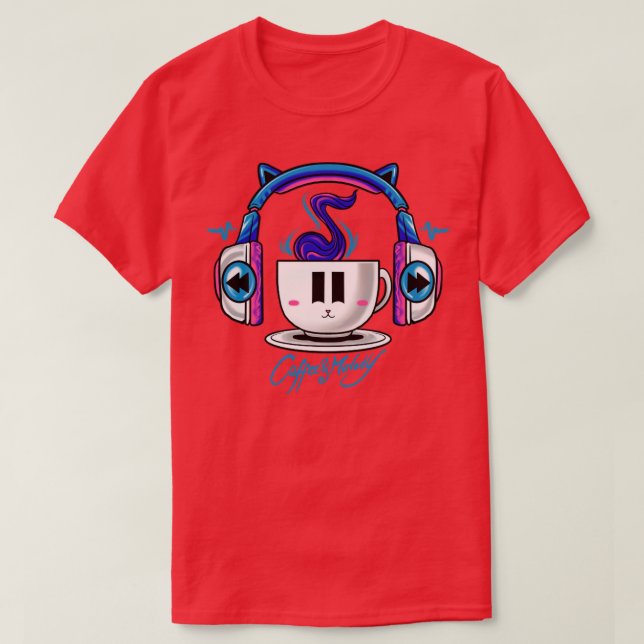 Camiseta melodía adorable (Diseño del anverso)