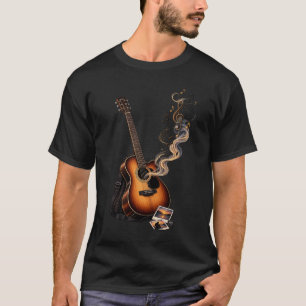 Camiseta Melodía de Guitarra Acústica – Diseño para Amantes
