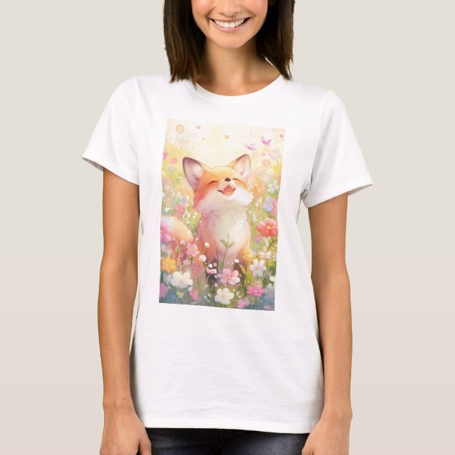 Camiseta Melodía del Prado del Zorro Rojo (Anverso)