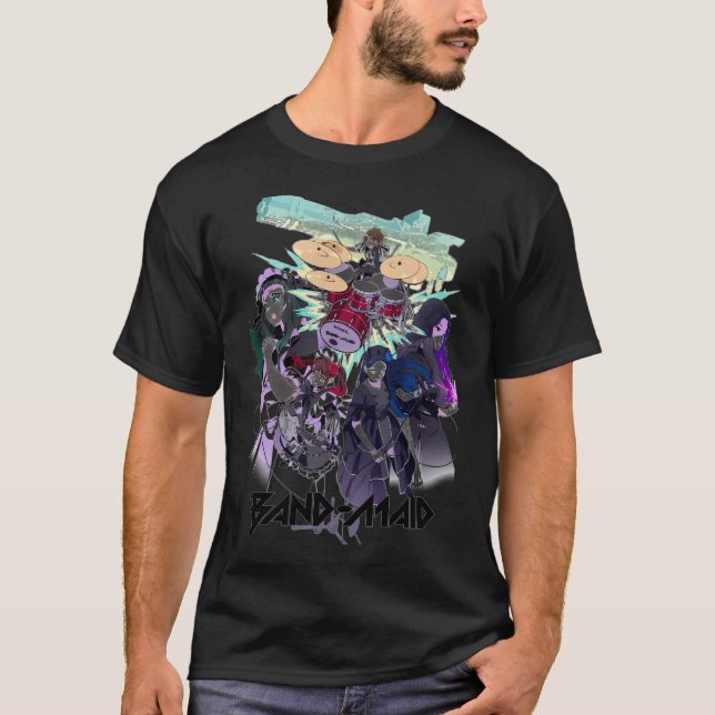 Camiseta Melodías Maid-Core (Anverso)