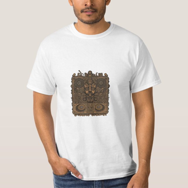 Camiseta Melodías místicas (Anverso)
