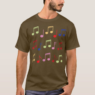 Camiseta Melody Harmony Rhytym Tone Musician Note Music Tea