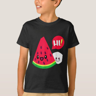 Camiseta Melón de agua de las mujeres Azúcar Hola Graciosa