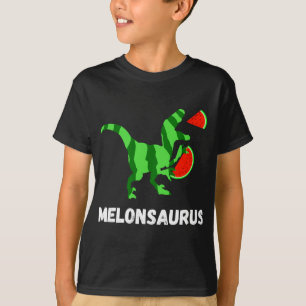 Camiseta Melón de agua Dinosaurios Fruta de verano Funny Me
