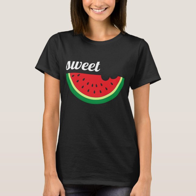 Camiseta Melón dulce Semillas Fruta Vitaminas Fruta (Anverso)