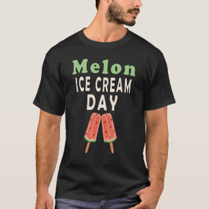 Camiseta Melon Ice Cream Day Melon Costume