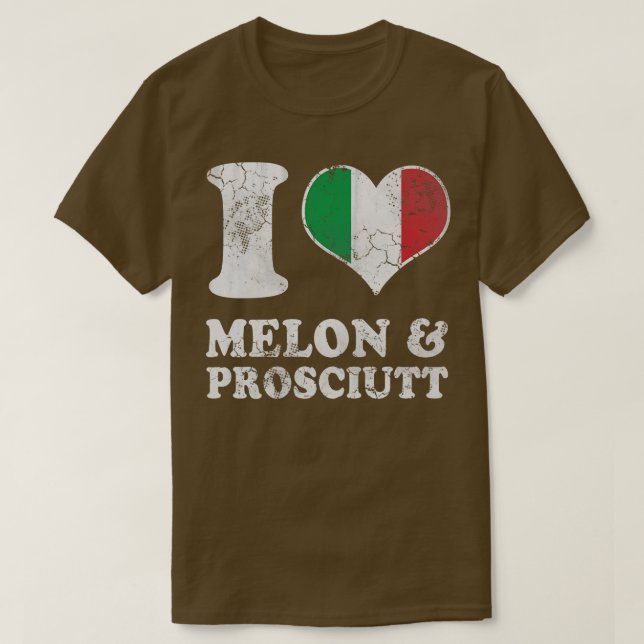 Camiseta Melon Prosciutt Prosciutto Italia (Diseño del anverso)