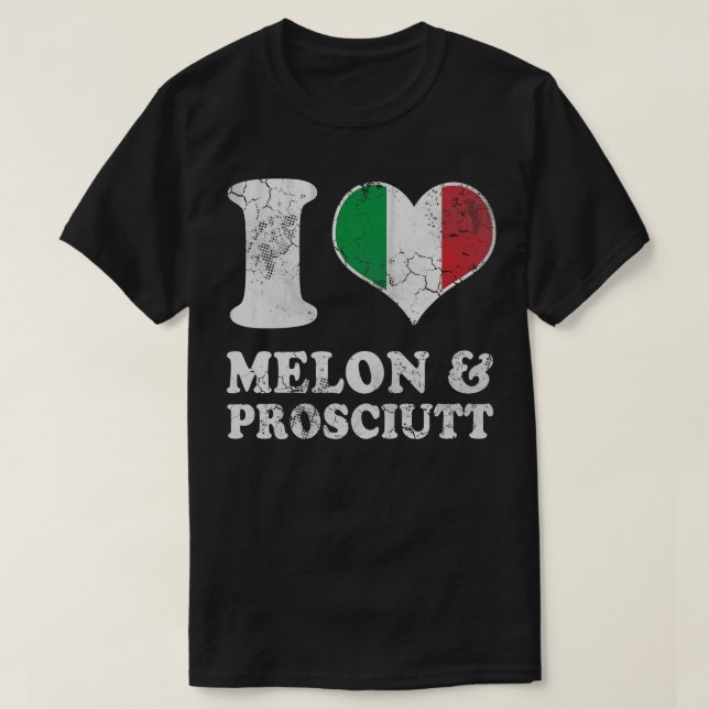 Camiseta Melon Prosciutt Prosciutto Italia (Diseño del anverso)