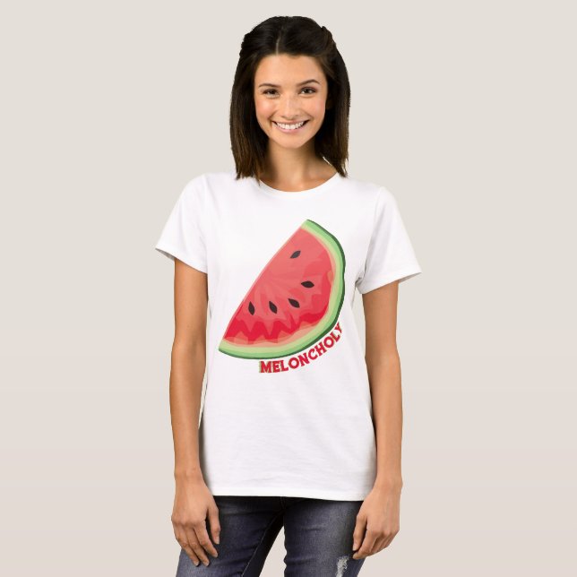 Camiseta Meloncolía (Anverso completo)