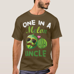 Camiseta Melones Uno En Un Melón Uncleglass Hombre Con Cabe