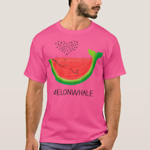 Camiseta Melonwhale SHIRT Melon Whale sandía Gift Summent