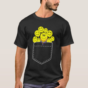 Camiseta Melting Acid House Sonríe En Pockethardcore Tec