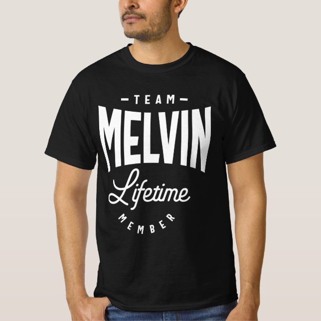 Camiseta Melvin Nombre Personalizado (Anverso)