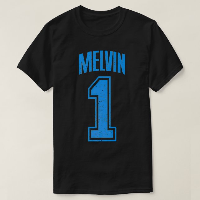 Camiseta Melvin Supporter Número 1 Gran Fan Premium (Diseño del anverso)