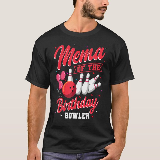 Camiseta Mema De La Celebra De La Familia De Bolos De Cumpl (Anverso)