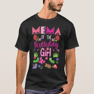 Camiseta Mema Del Chica De Cumpleaños Bug Insect Fiesta Bda