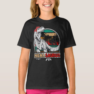 Camiseta Memasauro Rex Dinosaur Mema Saurus Family Matchin