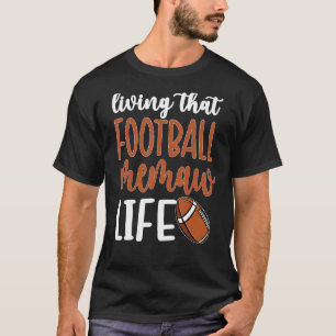 Camiseta Memaw Life Football Grandma Memaw