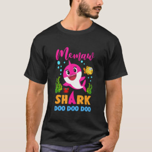 Camiseta Memaw Shark Memaw Shark: Día de la Madre