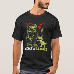 Camiseta Memawsaurus Memaw Dinosaurio Rex Día de la Madre