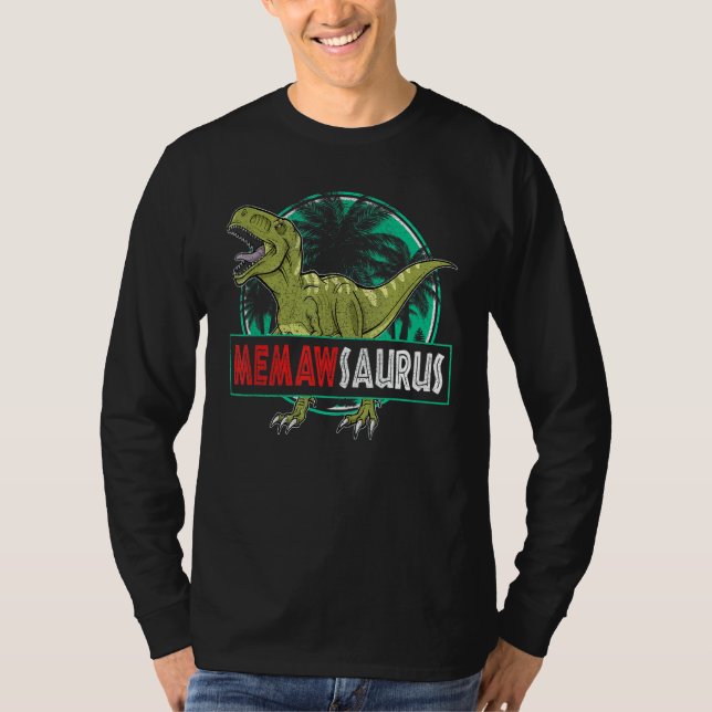 Camiseta Memawsaurus Rex Dinosaur Memawsaurus Family Matchi (Anverso)