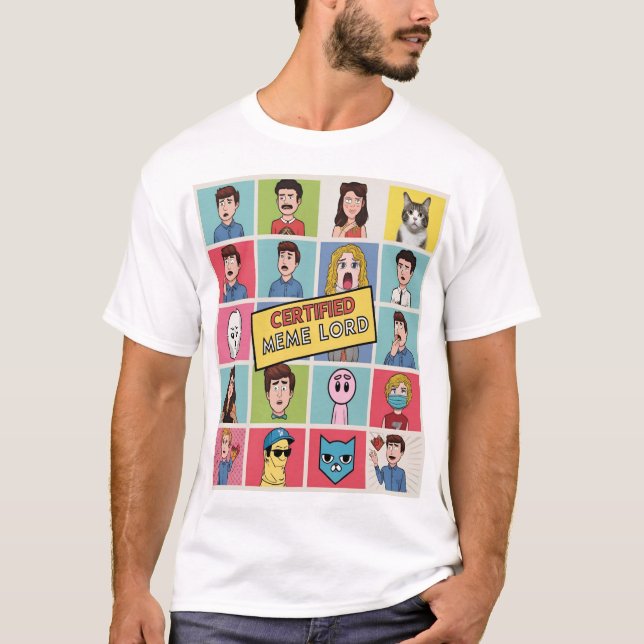 camiseta meme 2025 - Tee gráfico de la cultura pop (Anverso)