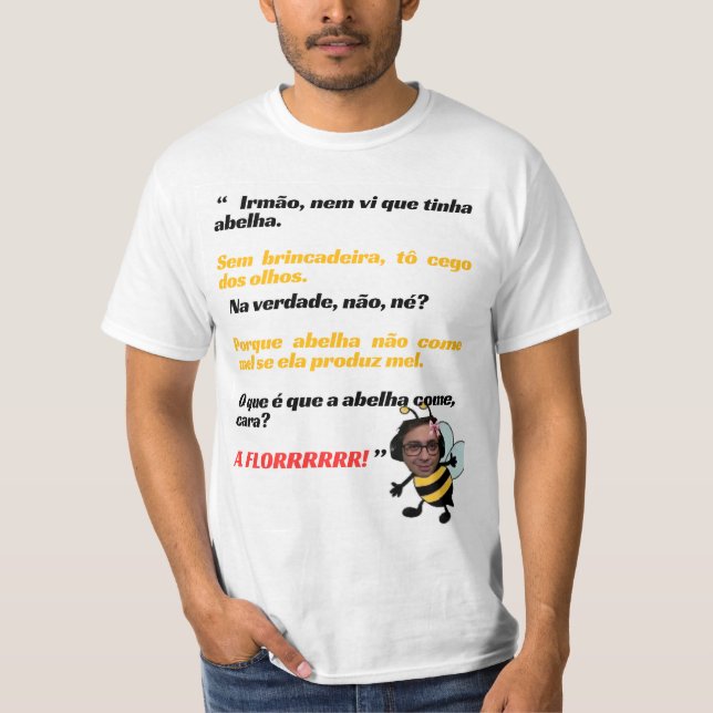 Camiseta Meme “A FLORRRRR!”/ camiseta de humor (Anverso)