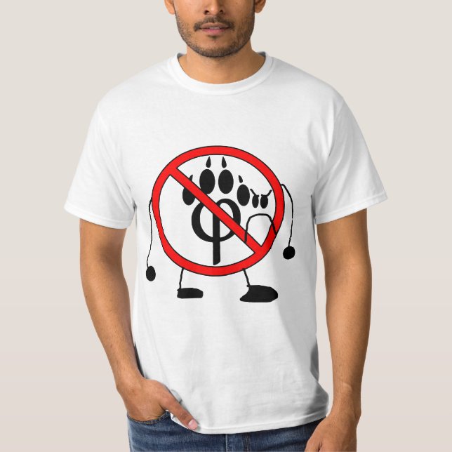 Camiseta meme anti furry (Anverso)