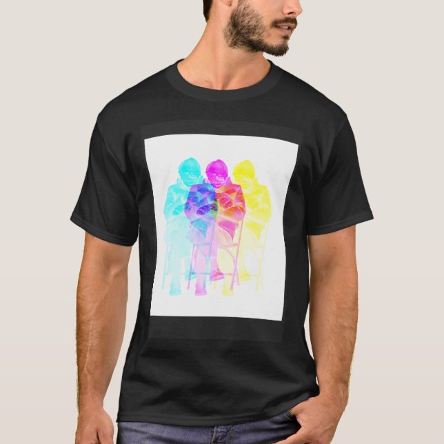 Camiseta Meme Bernie Sanders de Glitch (Anverso)