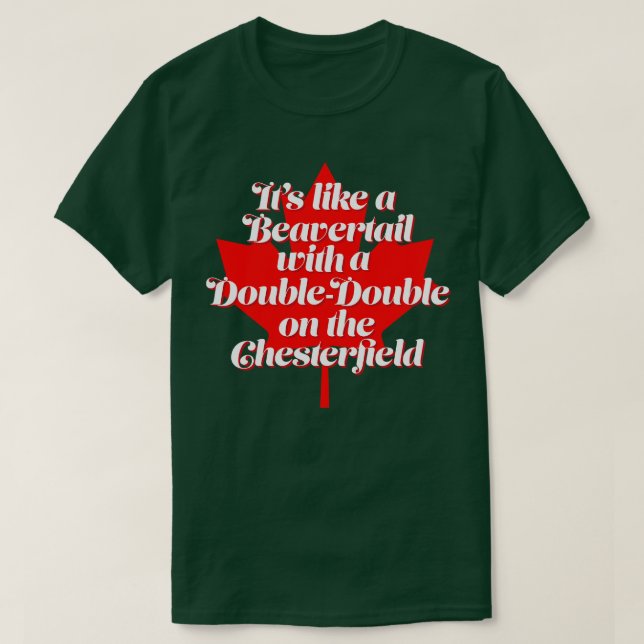 Camiseta Meme canadiense de divertida T Design Canadian (Diseño del anverso)