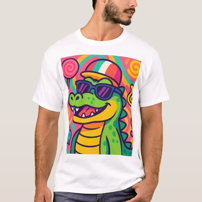Camiseta Meme Candy de Cocodrilo Bomboncini (Anverso)